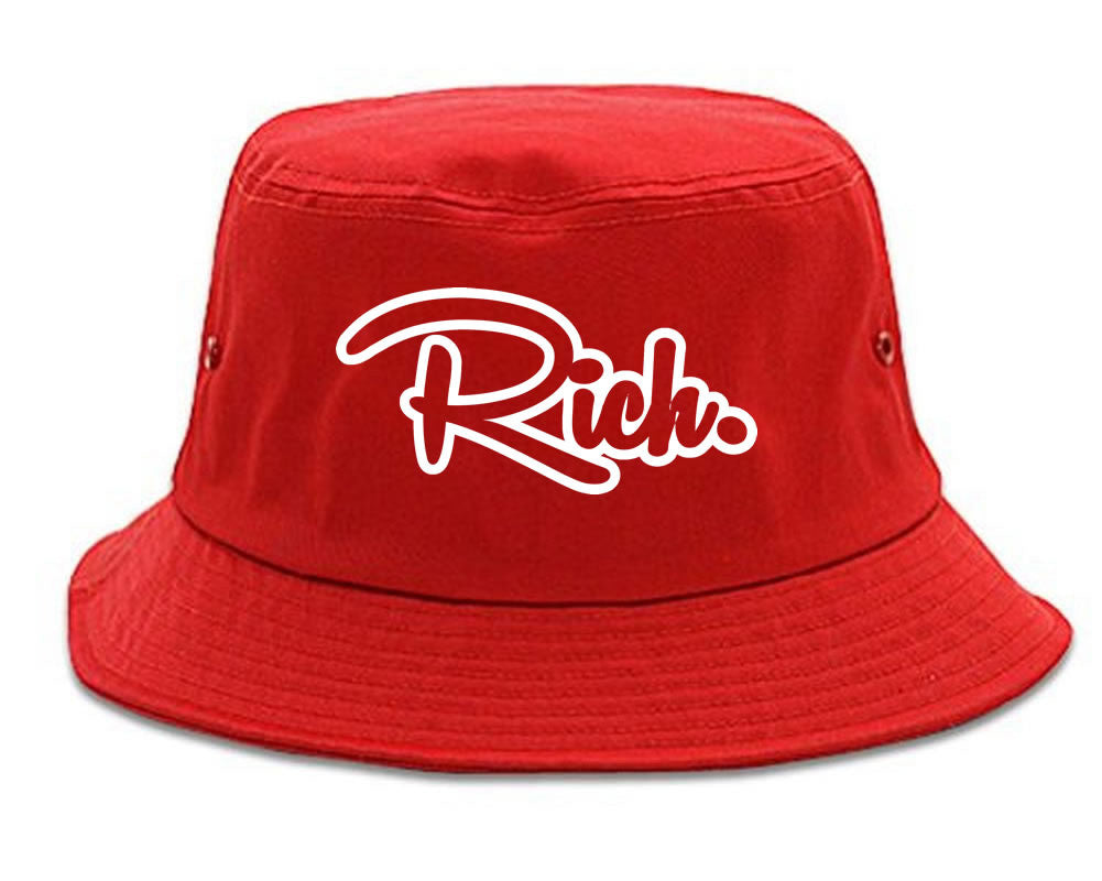 Rich Script Bucket Hat By Kings Of NY