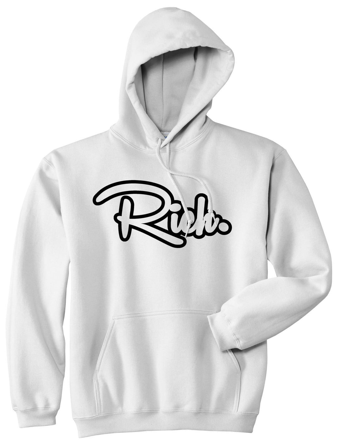 Rich Money Fab Style New York Richie NYC Pullover Hoodie Hoody in White by Kings Of NY