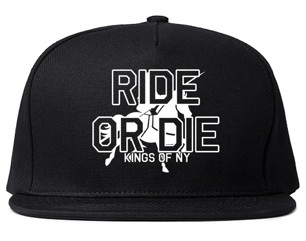 Ride Or Die Horse Riding Snapback Hat Cap by Kings Of NY