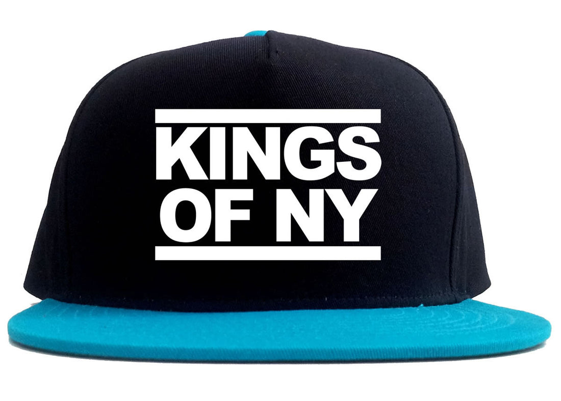 Kings Of NY Run DMC Logo Style 2 Tone Snapback Hat By Kings Of NY