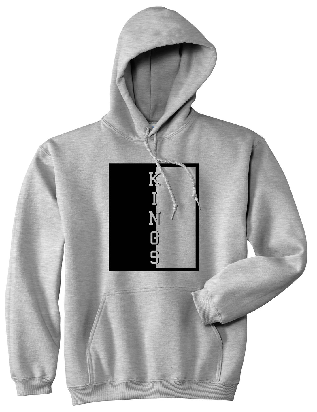 Scarface New York Tony Montana Pullover Hoodie Hoody in Grey by Kings Of NY