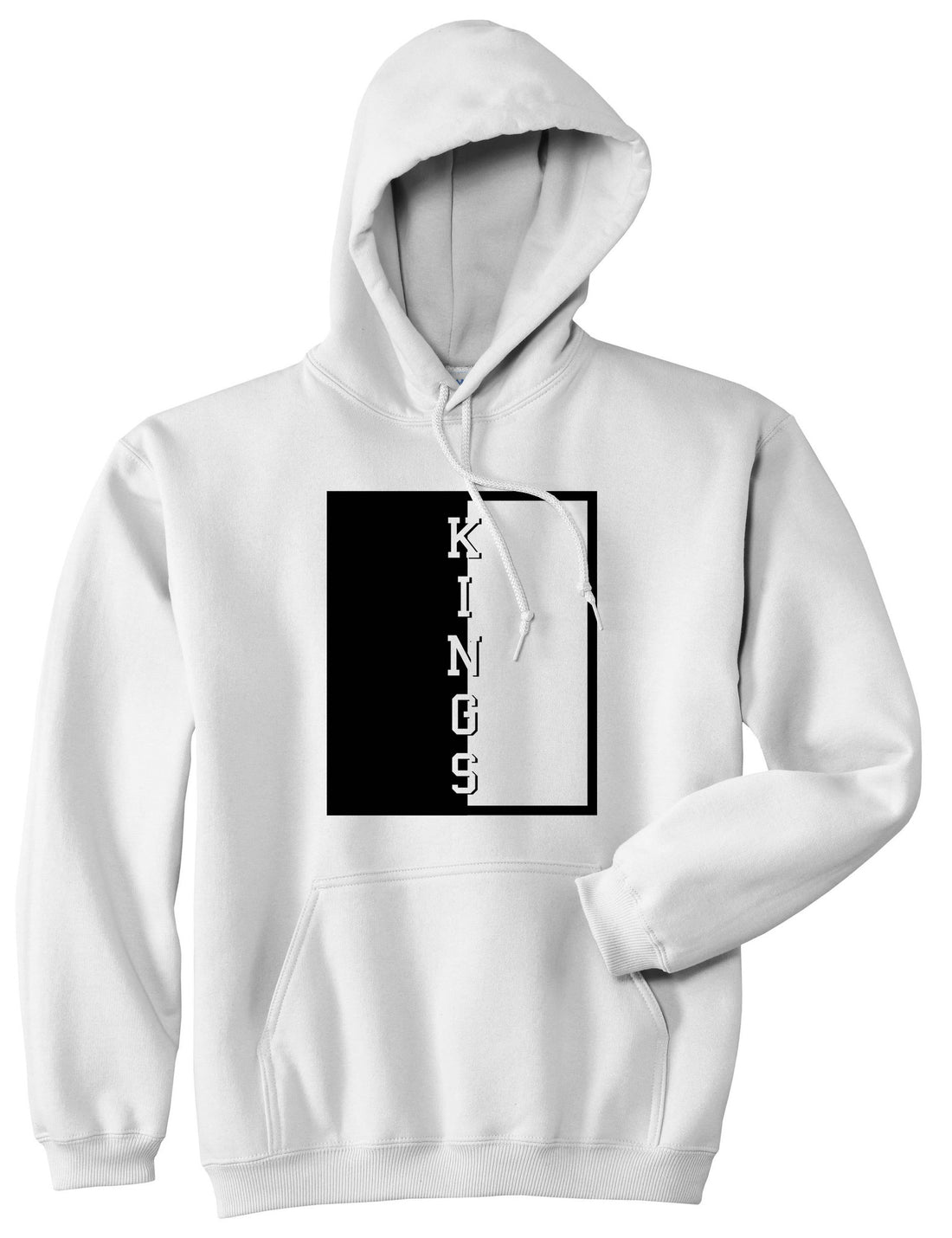 Scarface New York Tony Montana Pullover Hoodie Hoody in White by Kings Of NY
