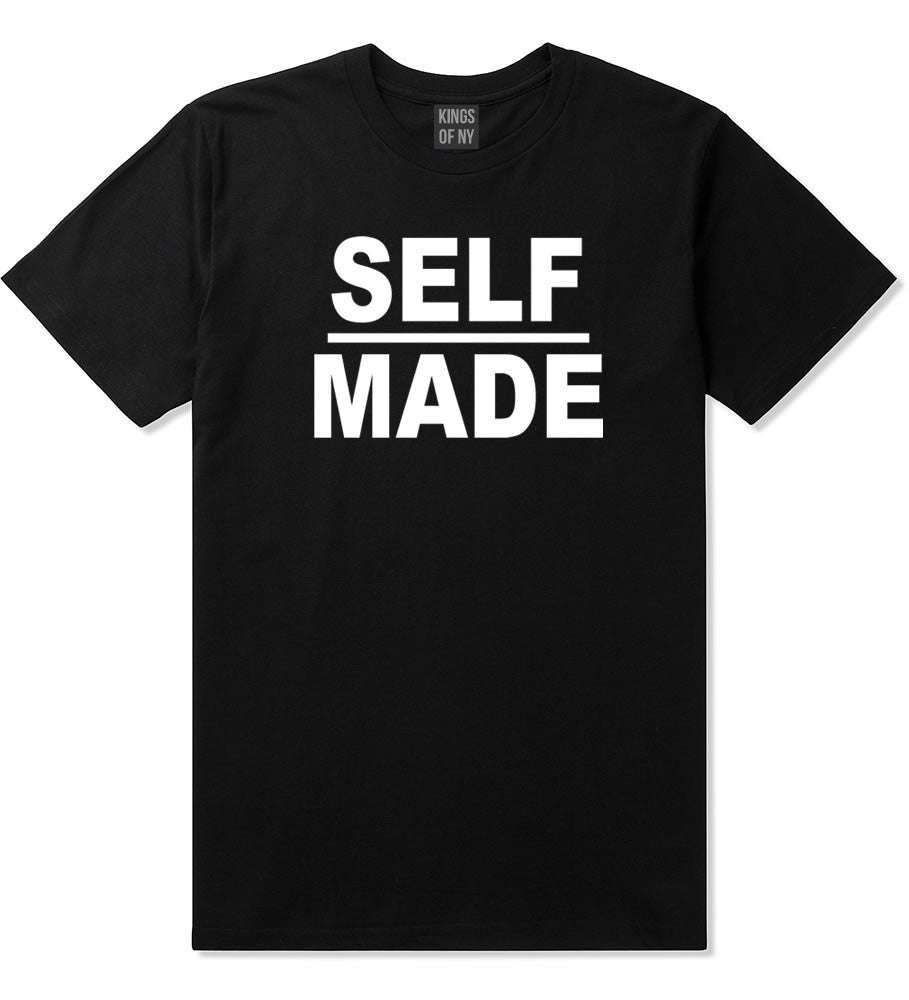 Kings Of NY Self Made T-Shirt in Black