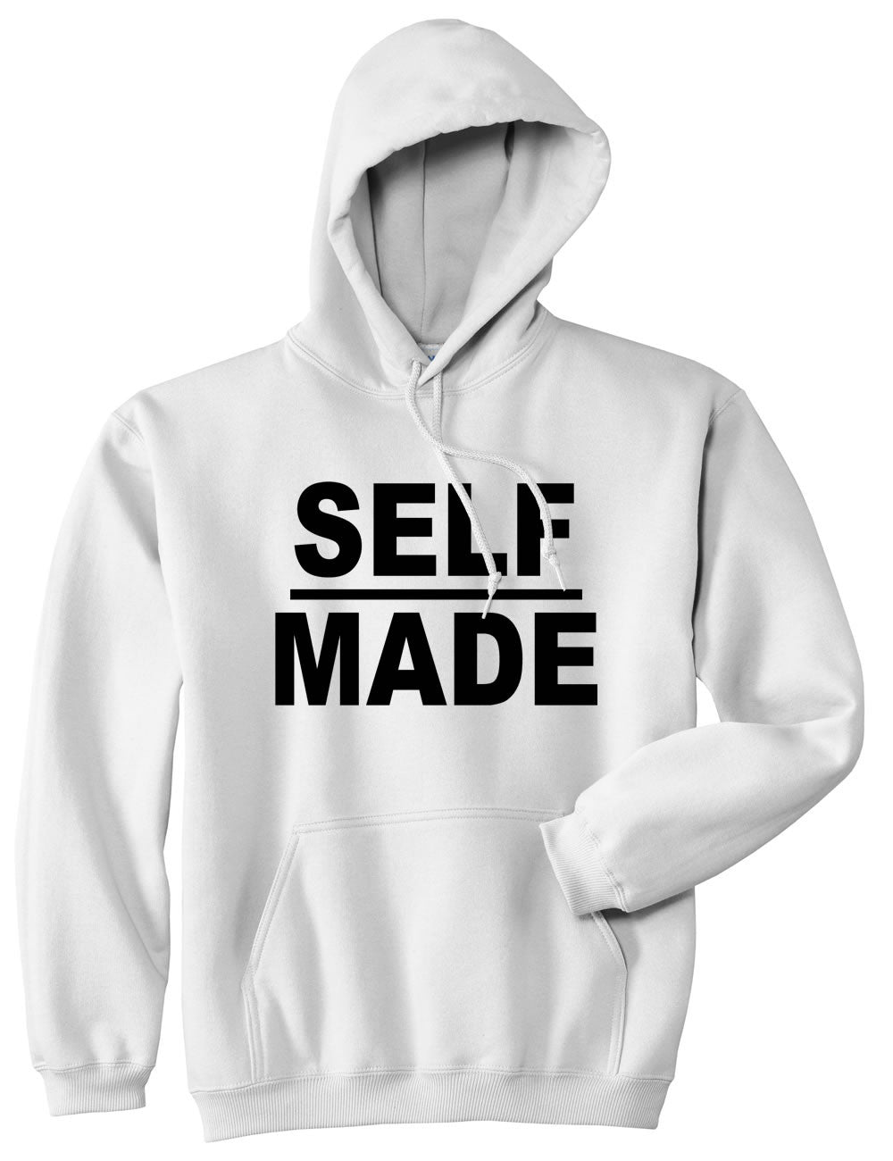 Kings Of NY Self Made Pullover Hoodie Hoody in White