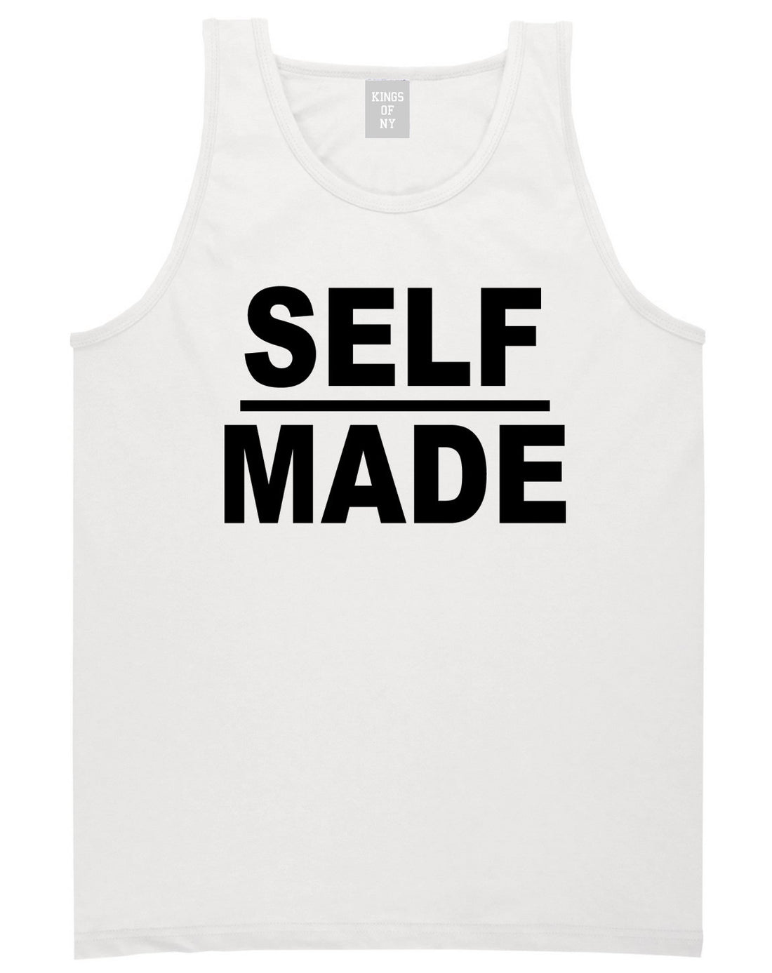 Kings Of NY Self Made Tank Top in White