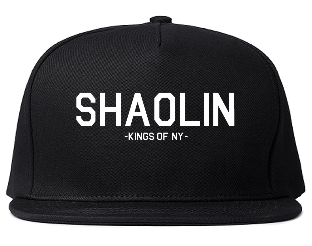 Shaolin Staten Island New York Mens Snapback Hat Black