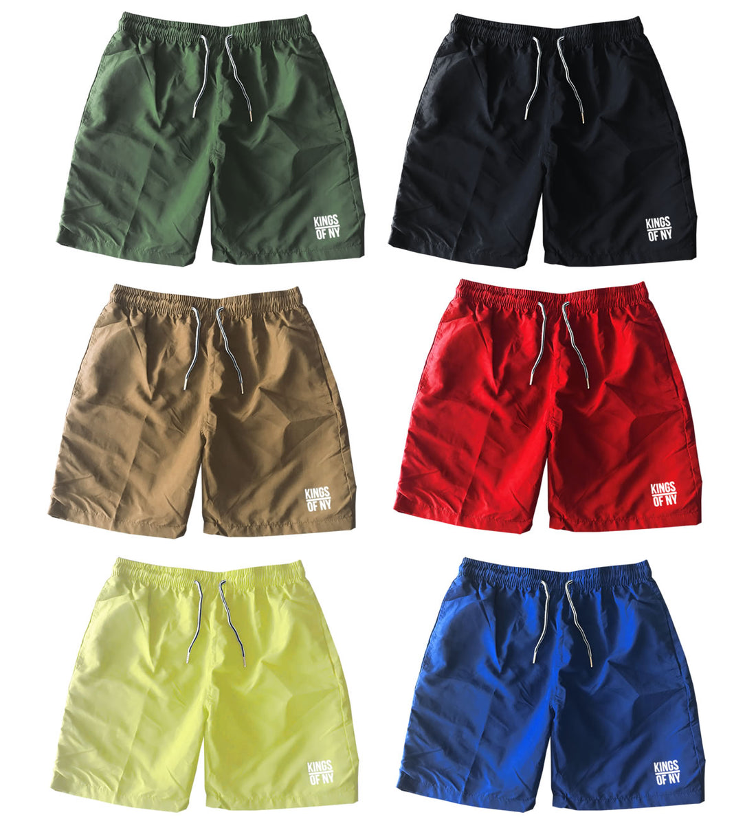 Simple Swim Shorts by KINGS OF NY