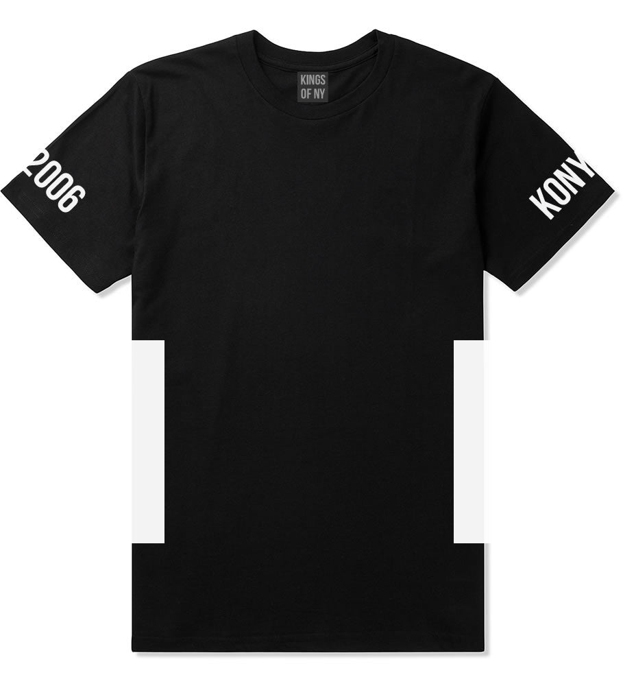 Side Box Hood T-Shirt in Black by Kings Of NY