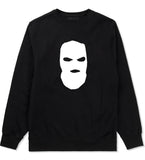 Ski Mask Way Robber Crewneck Sweatshirt in Black By Kings Of NY
