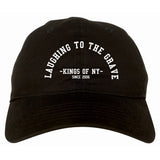 Laughing To The Grave Skull 2006 Dad Hat in Black By Kings Of NY