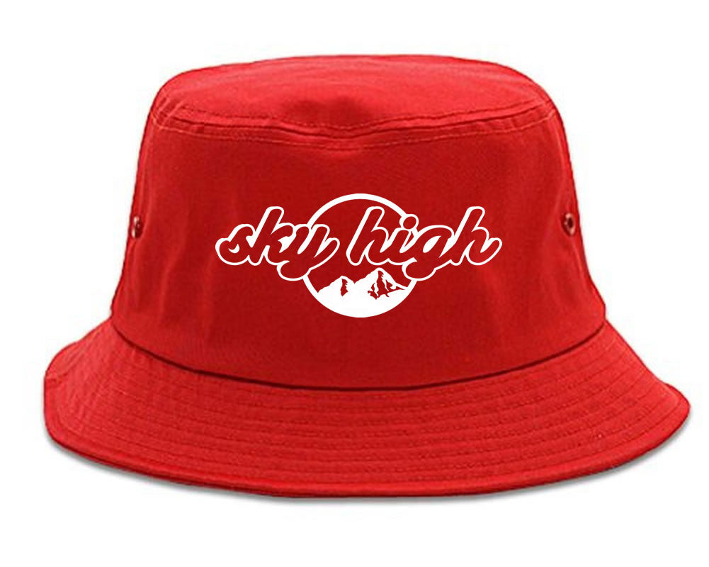 Sky High Mountain View Bucket Hat