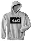 Slaves Fashion Kanye Lyrics Music West East Pullover Hoodie Hoody In Grey by Kings Of NY