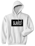 Slaves Fashion Kanye Lyrics Music West East Pullover Hoodie Hoody in White by Kings Of NY