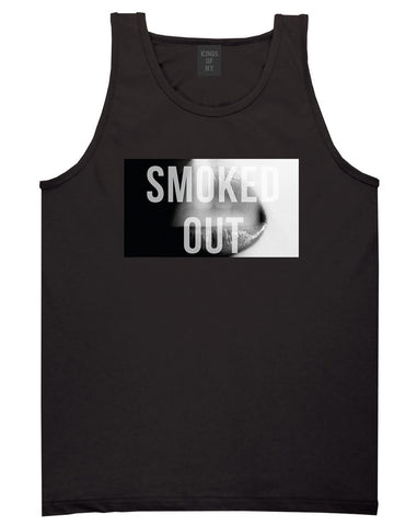 Smoked Out Weed Marijuana Girls Pot New York Tank Top In Black by Kings Of NY