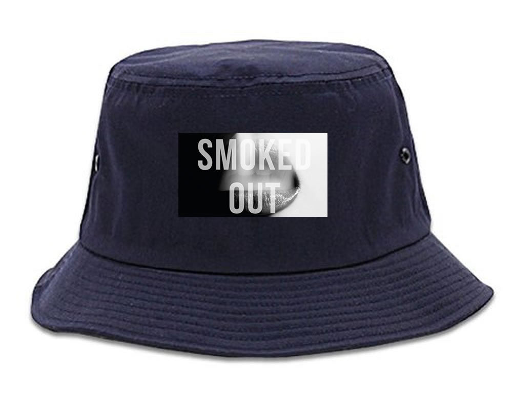 Smoked Out Weed Marijuana Smoke Bucket Hat By Kings Of NY
