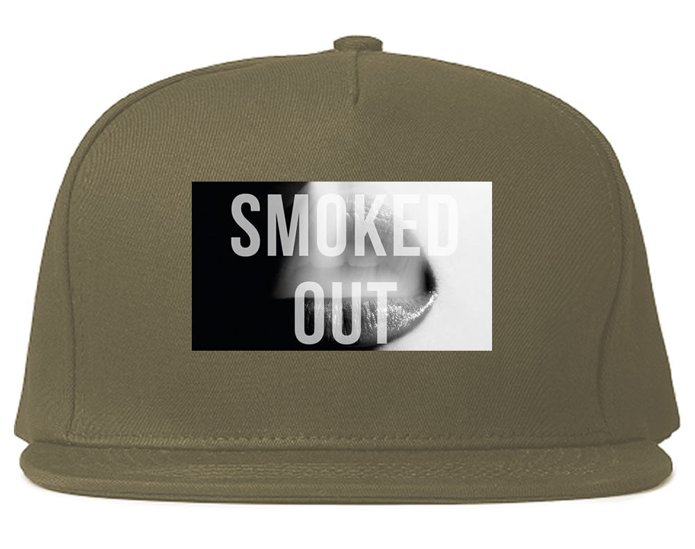 Smoked Out Weed Marijuana Smoke Snapback Hat By Kings Of NY