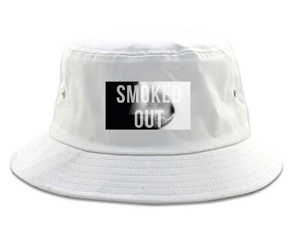 Smoked Out Weed Marijuana Smoke Bucket Hat By Kings Of NY