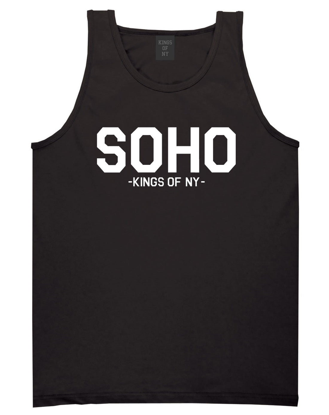 SOHO New York Fashion Tank Top in Black