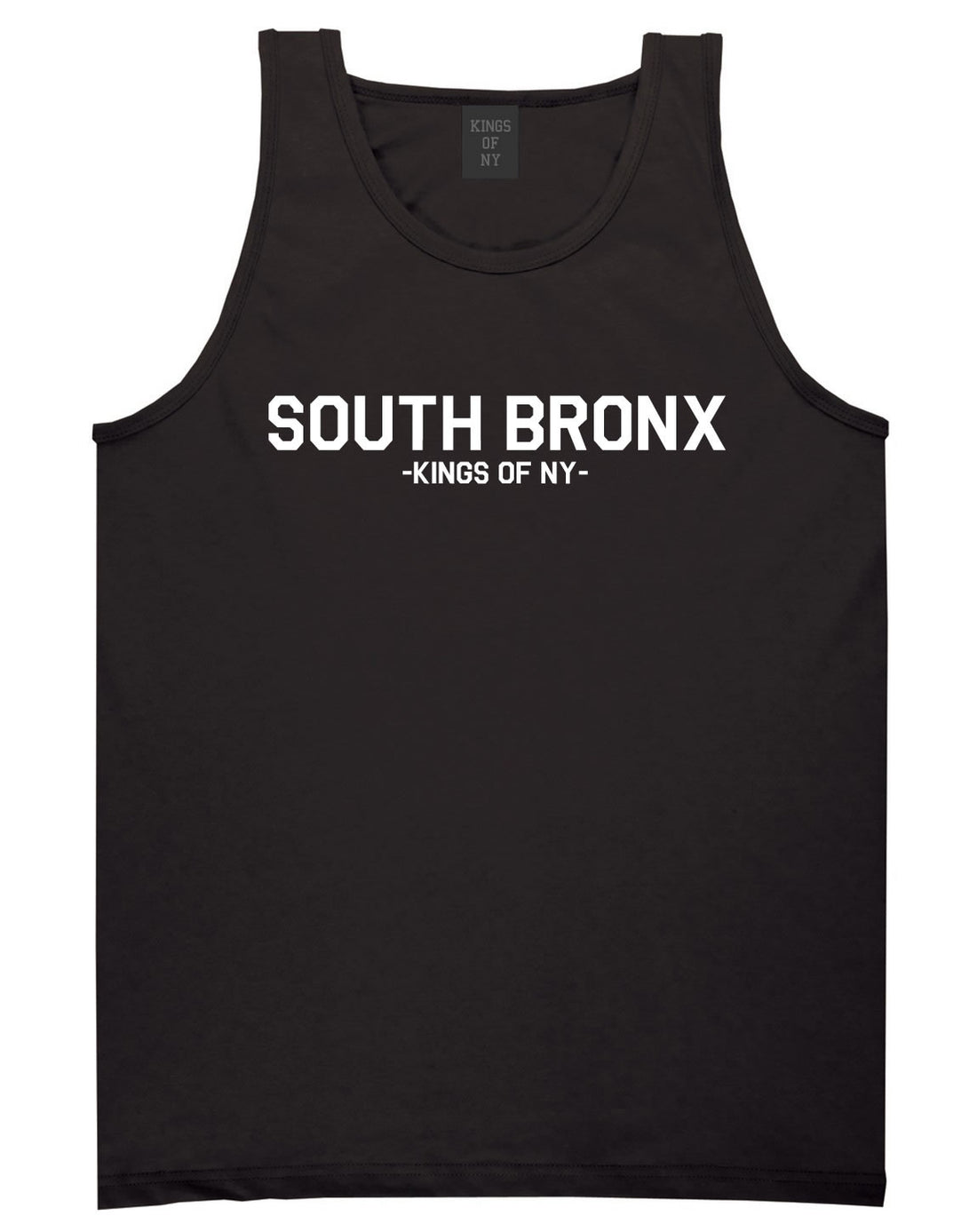 South Bronx BX New York Tank Top in Black