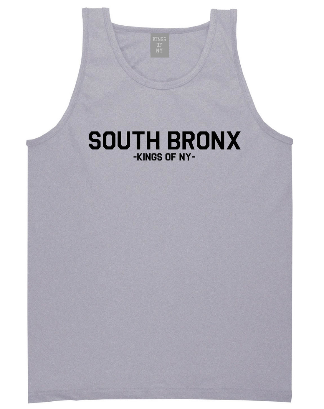 South Bronx BX New York Tank Top in Grey