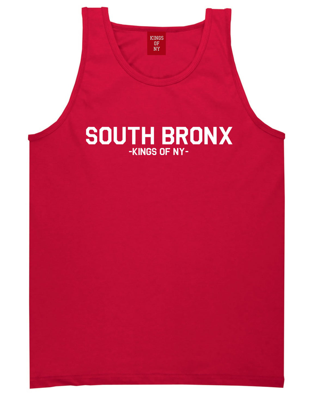 South Bronx BX New York Tank Top in Red