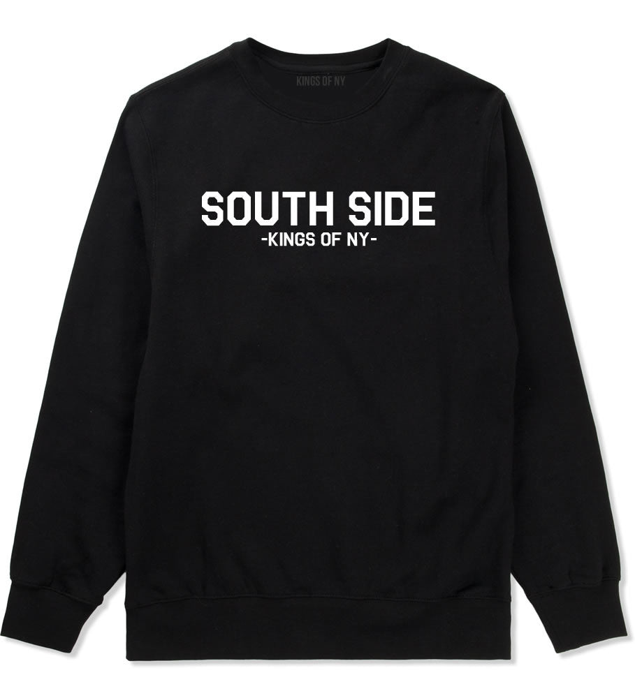South Side Central Hood Crewneck Sweatshirt in Black