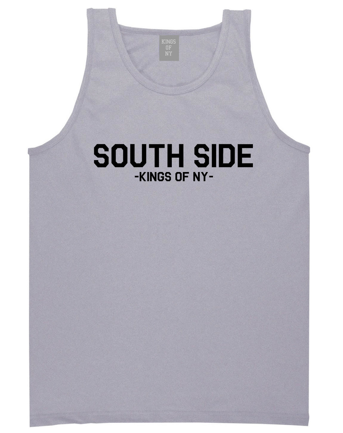 South Side Central Hood Tank Top in Grey