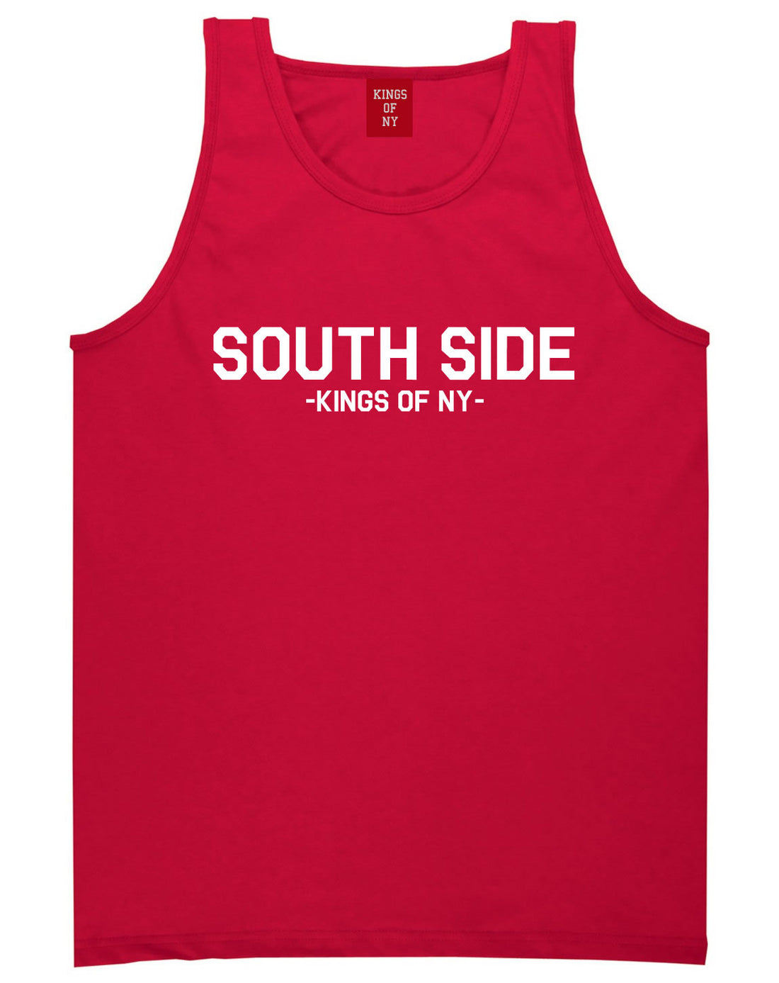 South Side Central Hood Tank Top in Red