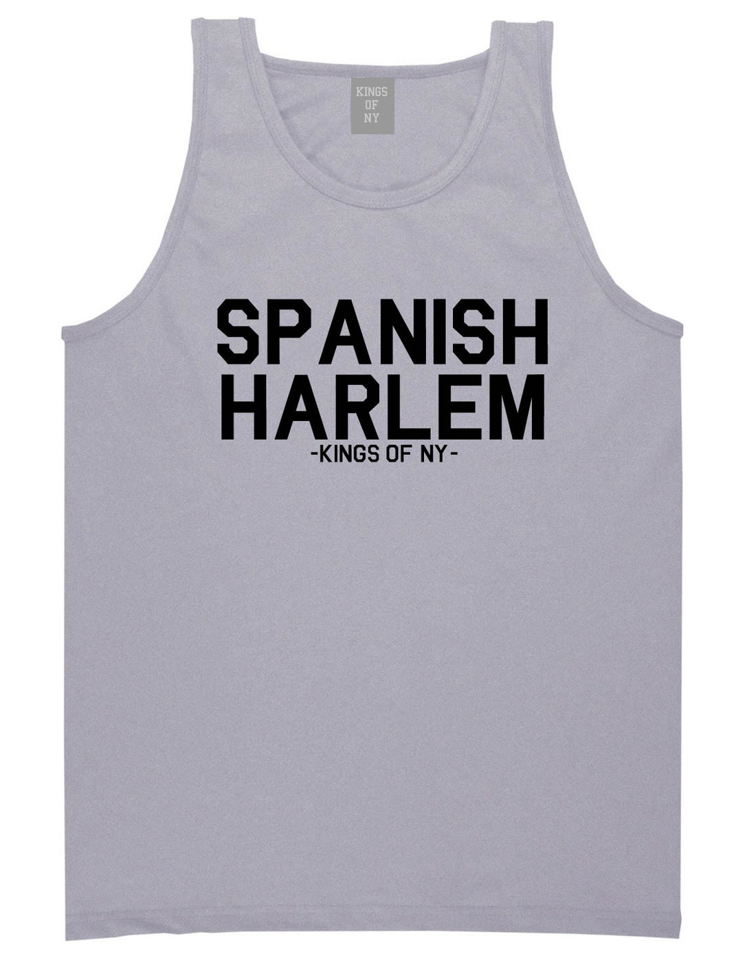 Spanish Harlem New York Tank Top in Grey