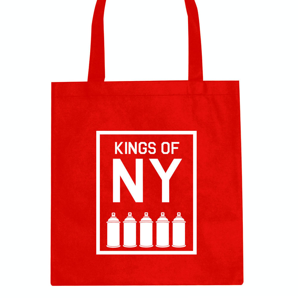 Kings Of NY Spray Can Graffiti Art Tote Bag by Kings Of NY
