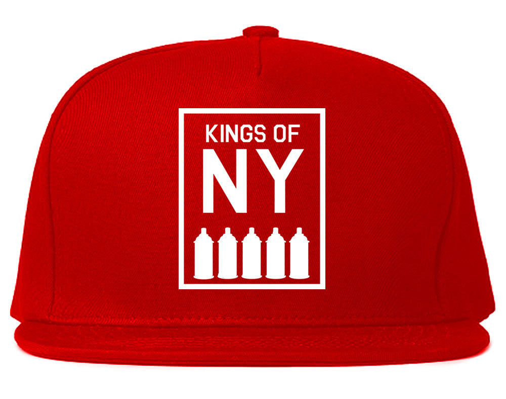 Kings Of NY Spray Can Graffiti Art Snapback Hat Cap by Kings Of NY