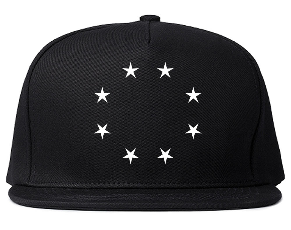 Stars Circle Goth Ghetto Snapback Hat By Kings Of NY