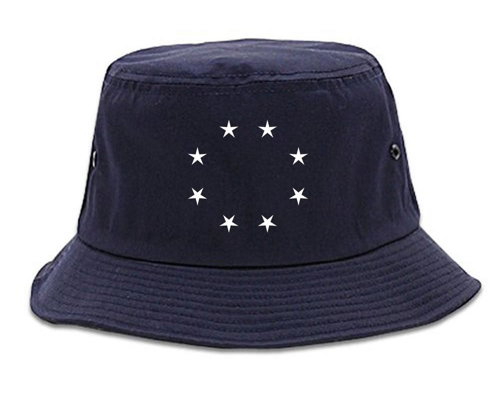 Stars Circle Goth Ghetto Bucket Hat By Kings Of NY