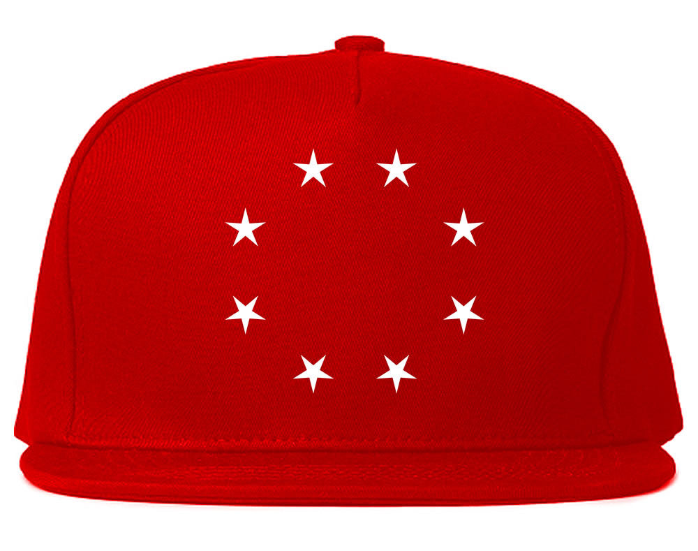 Stars Circle Goth Ghetto Snapback Hat By Kings Of NY