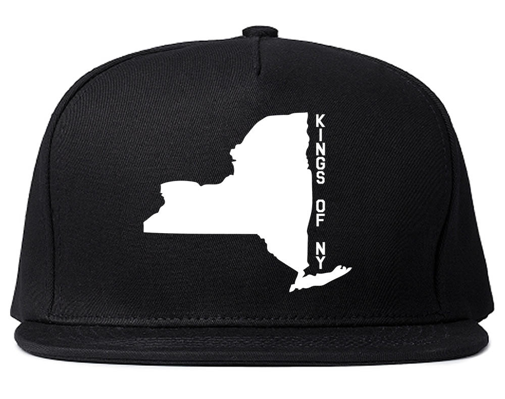 New York State Shape Snapback Hat By Kings Of NY