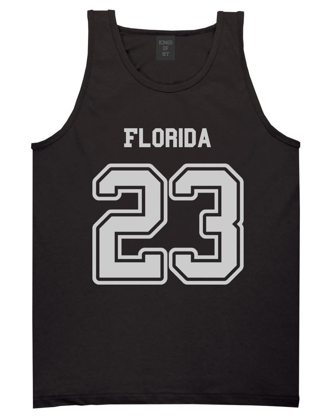 Sport Style Florida 23 Team State Jersey Mens Tank Top By Kings Of NY