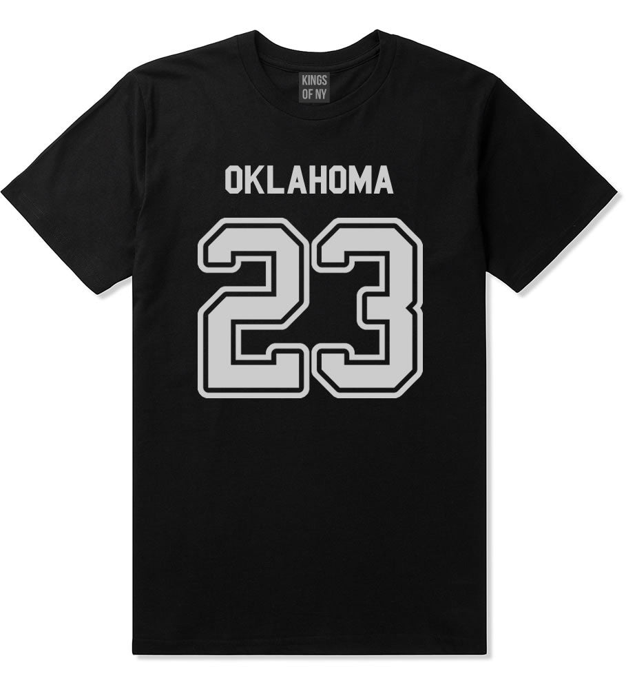 Sport Style Oklahoma 23 Team State Jersey Mens T-Shirt By Kings Of NY