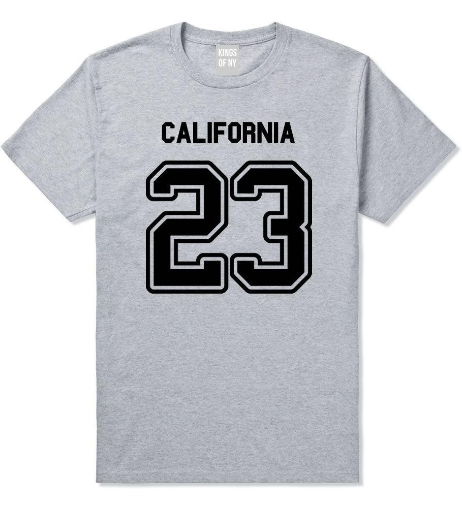 Sport Style California 23 Team State Jersey Mens T-Shirt By Kings Of NY