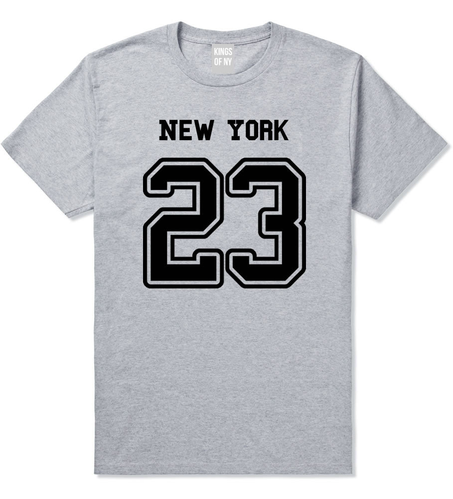 Sport Style New York 23 Team State Jersey Mens T-Shirt By Kings Of NY