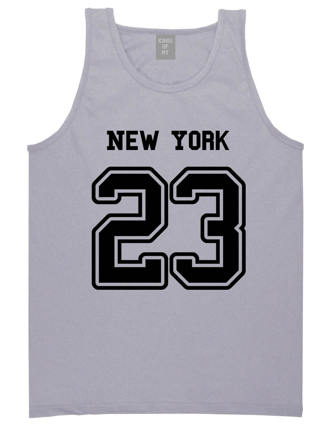 Sport Style New York 23 Team State Jersey Mens Tank Top By Kings Of NY