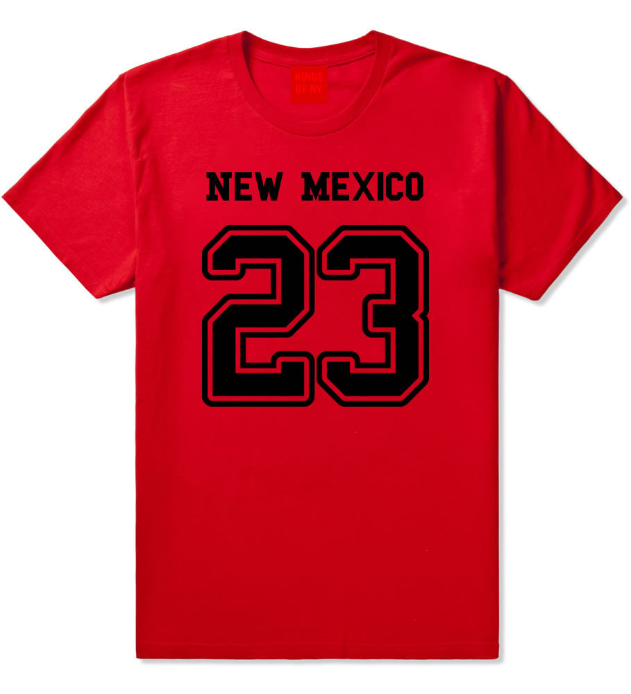 Sport Style New Mexico 23 Team State Jersey Mens T-Shirt By Kings Of NY