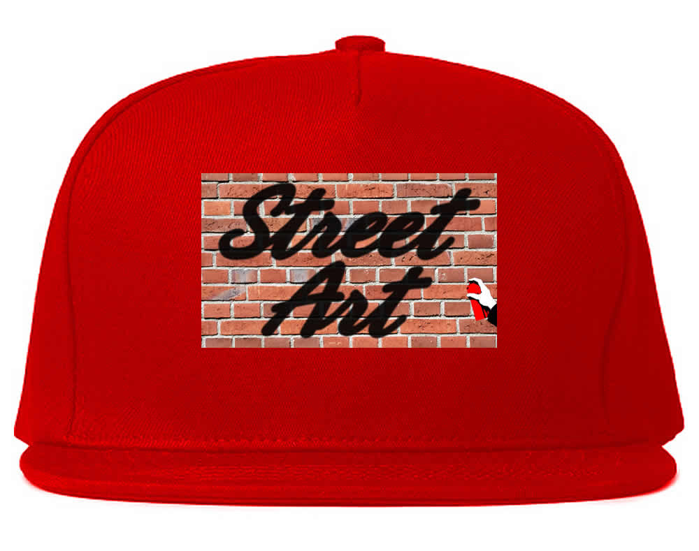 Street Art Graffiti Spraypaint Wall Snapback Hat by Kings Of NY