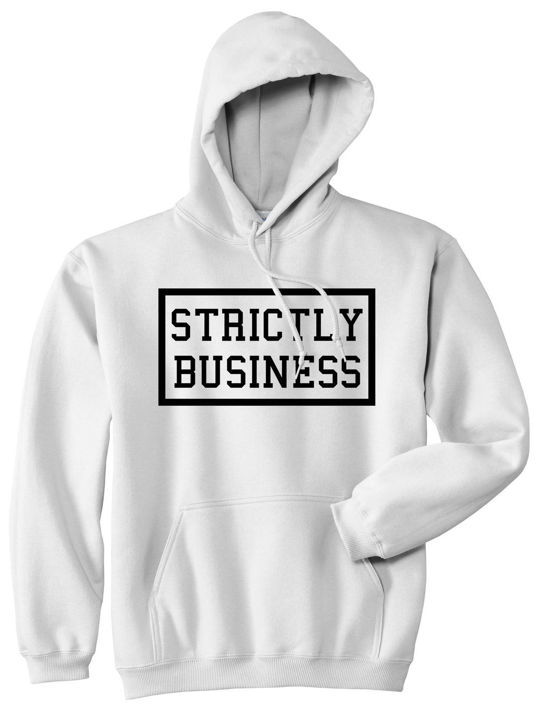 Strictly Business Pullover Hoodie Hoody in White by Kings Of NY