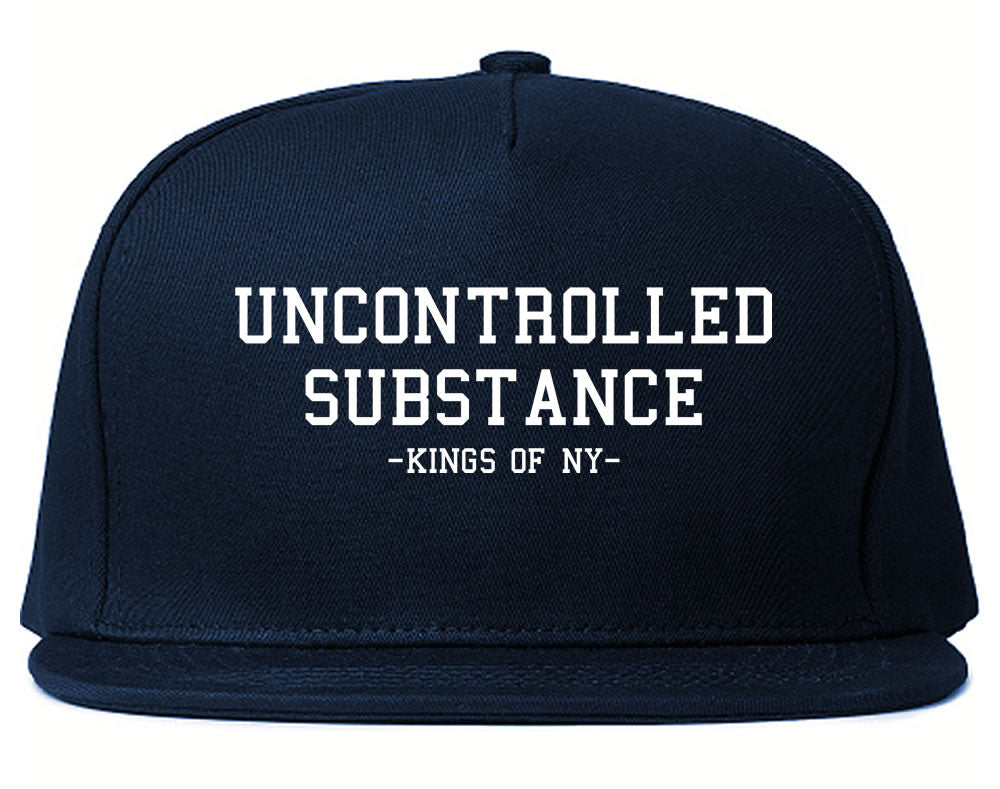 Uncontrolled Substance Snapback Hat Cap by Kings Of NY