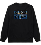Sunset Logo Crewneck Sweatshirt in Black by Kings Of NY