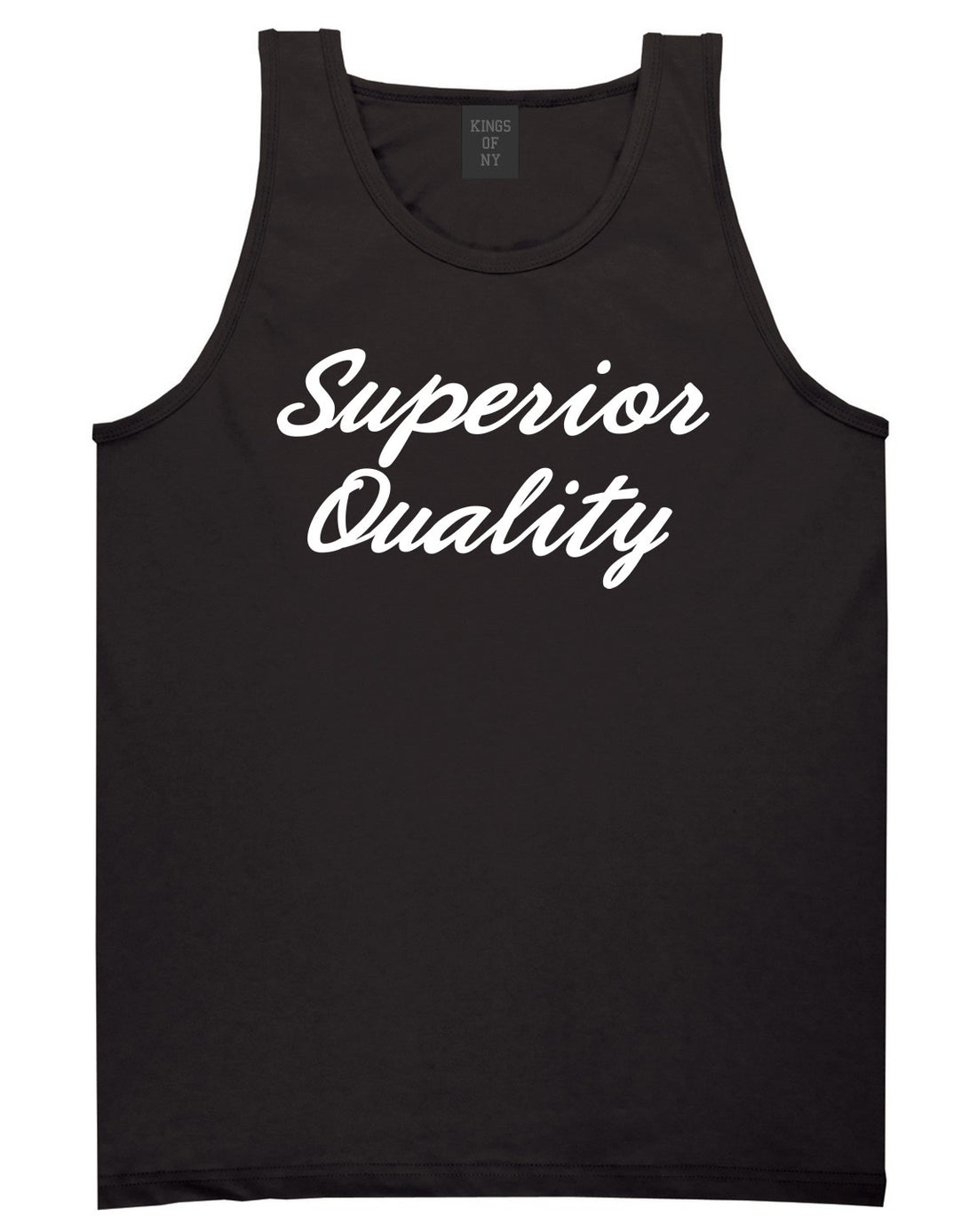 Kings Of NY Superior Quality Tank Top in Black