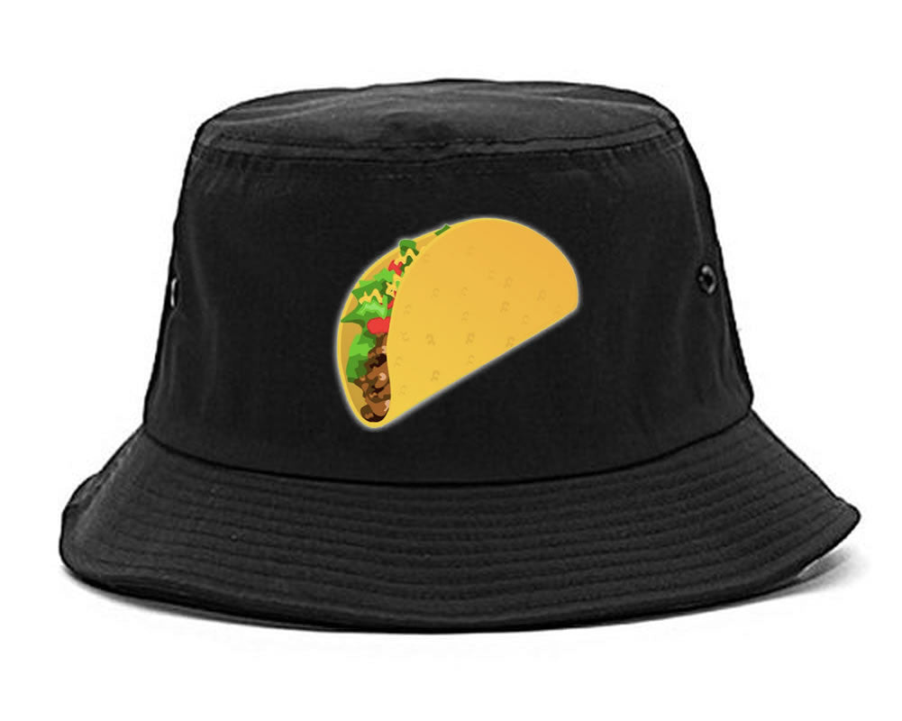 Taco Emoji Meme Chest Bucket Hat Cap
