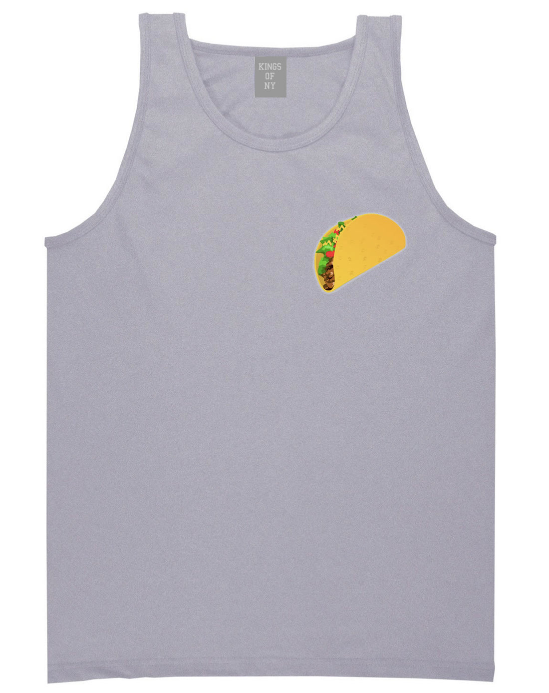 Taco Emoji Meme Chest Tank Top