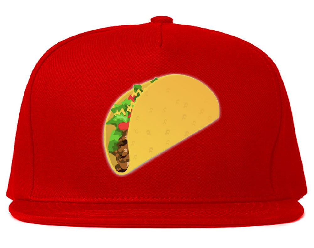 Taco Emoji Meme Chest snapback Hat Cap
