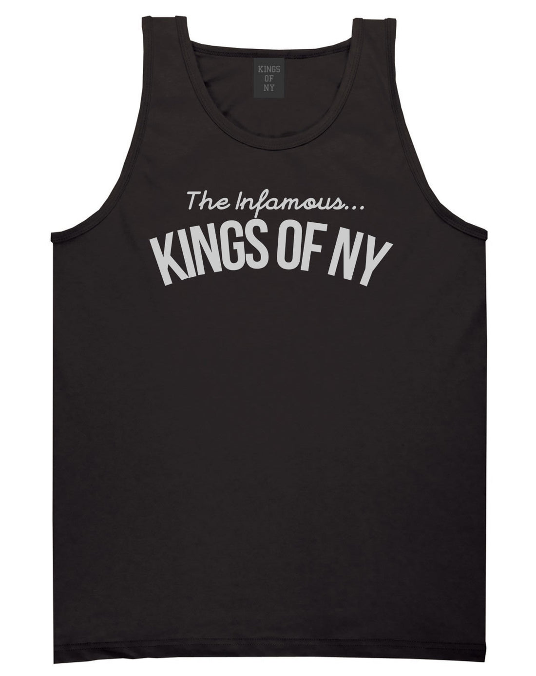 The Infamous Kings Of NY Tank Top in Black By Kings Of NY